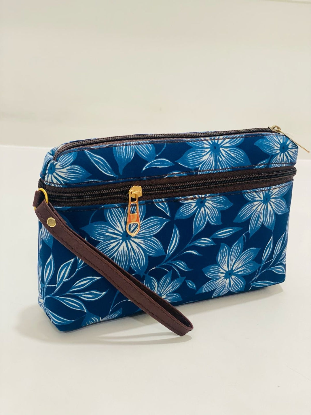 Blue Embellished Clutch Hand Bag – Elegant & Everyday Ready