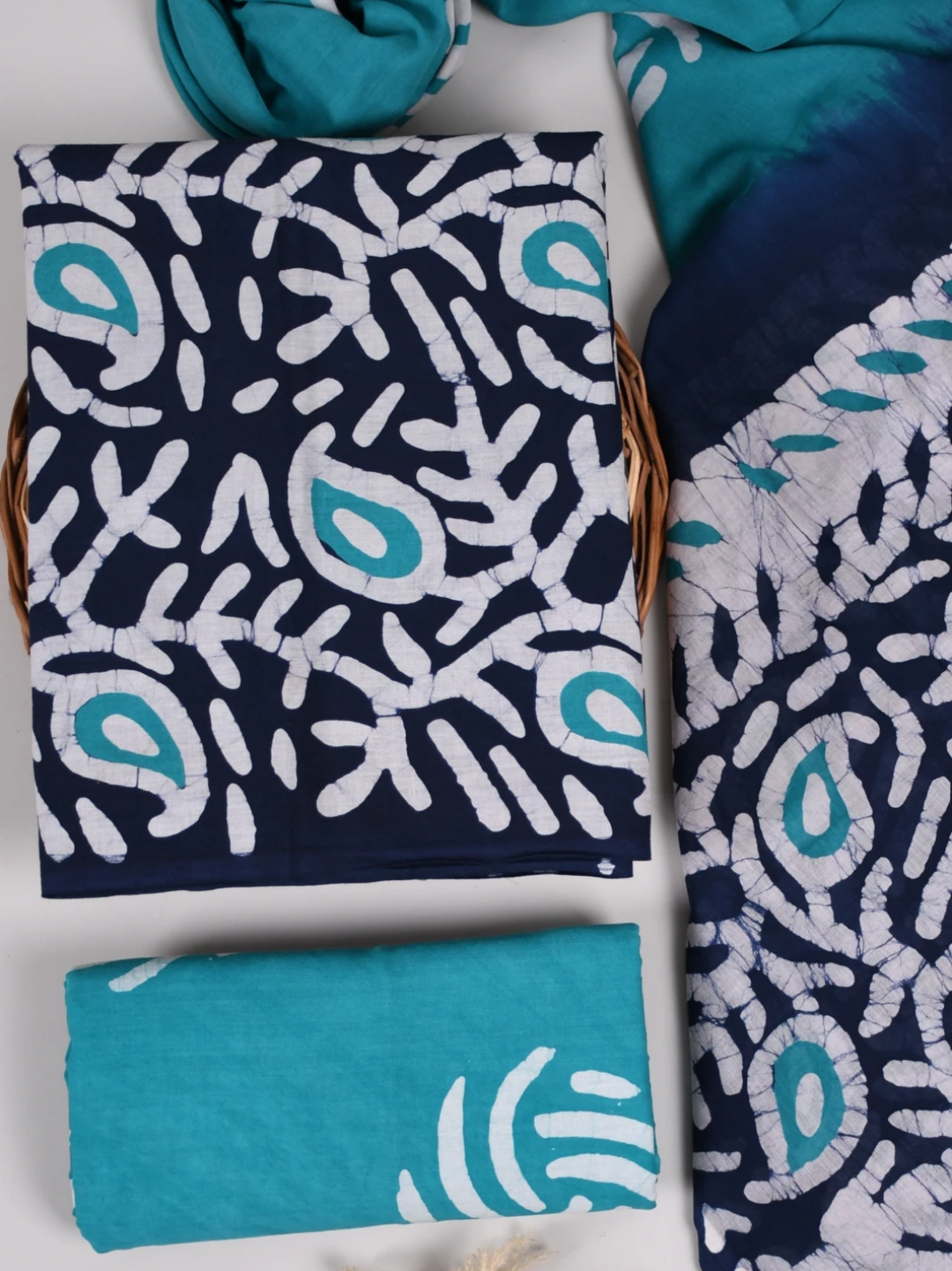 Highly Demanded Premium Cotton Suit with Soft Mulmul Dupatta