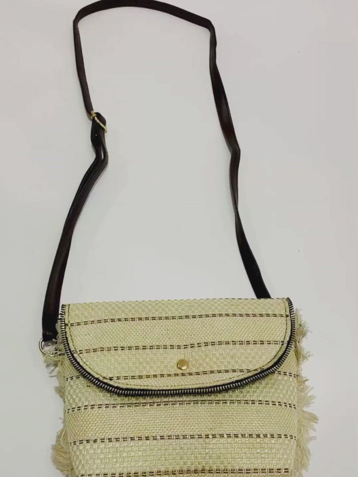Timeless Craft Jacquard Sling Bag – Smart, Stylish & Handcrafted